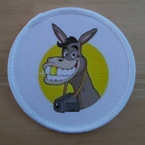 Donkey 3 inch sublimation patch