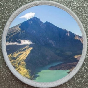 Mount Rinjani Indonesien 3 Inch Patch Abzeichen