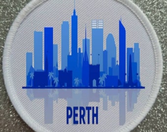 3 Inch Perth Australia Patch Abzeichen