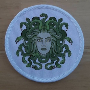 Medusa 3 inch sublimation patch