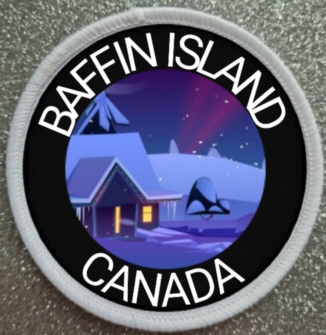 Baffin Island Canada 3 Inch Patch Badge - Etsy