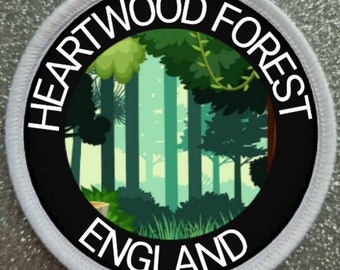 Heartwood Forest England 3 Inch Aufnäher Abzeichen