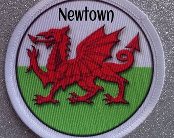 Newtown Wales 3 Inch patch badge