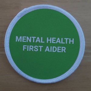 Mental Health First Aider patch badge