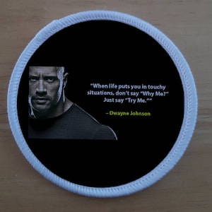 Dont quit Positive Positivity Motivational Fitness Sports patch badge