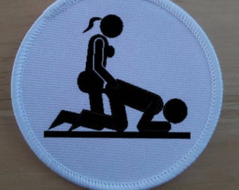 NSFW Sublimation Patch Badge