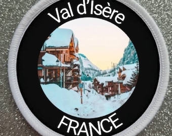 Val D&#39;Isere France 3 Inch patch badge