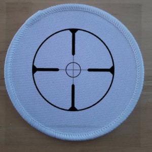Military Sniper Crosshair Patch Badge