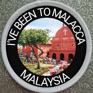 3 Inch Malacca Malaysia Patch Badge