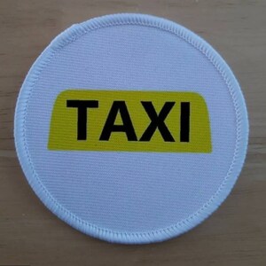 Taxi Driver patch badge