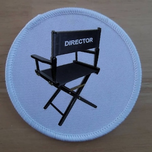 Directors Chair Patch Badge