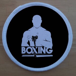 Boxing patch badge