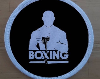 Patch Rocky Balboa – Brodé, à Coudre Ou à Repasser, Thème Boxe Film Stallone