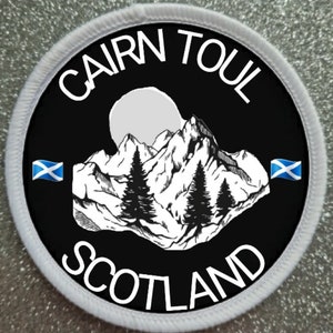 3 Inch Cairn Toul Scotland Scottish Mountain patch badge