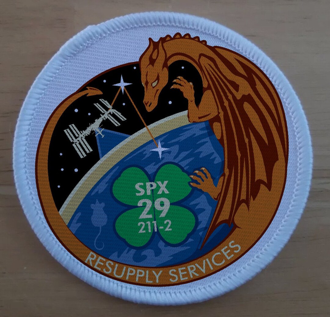 Space Mission Sublimation Patch Badge - Etsy