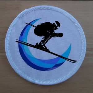 Ski patch badge