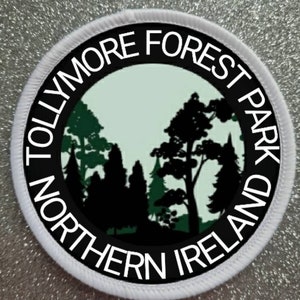 Tollymore Forest Park Northern Ireland 3 Inch patch badge