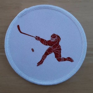 Ice Hockey 3 inch sublimation patch