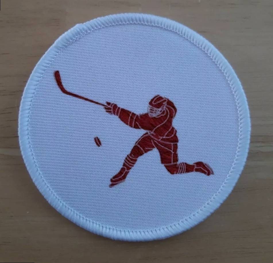 Badge Hockey KSF Copenhague – épingle Vintage, Occasion, Collection Sport Danois