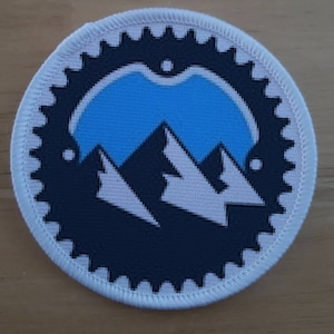 3&quot; Mountain Bike Cycling Cycle Fitness Bike Biking Sports patch badge