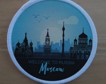 Moscow Russia patch badge