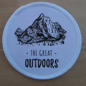Climbing Mountain Hiking Outdoors Patch Badge