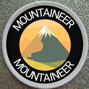 3 Inch Mountaineer Patch Badge