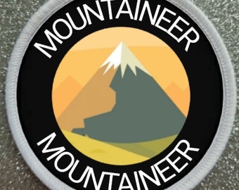 3 Inch Mountaineer Patch Badge
