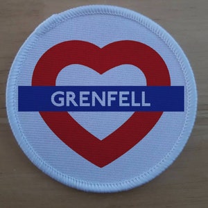Grenfell Memorial patch badge