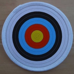 Large Mod Target Iron on or Sew on Patch, Backpatch for Jackets
