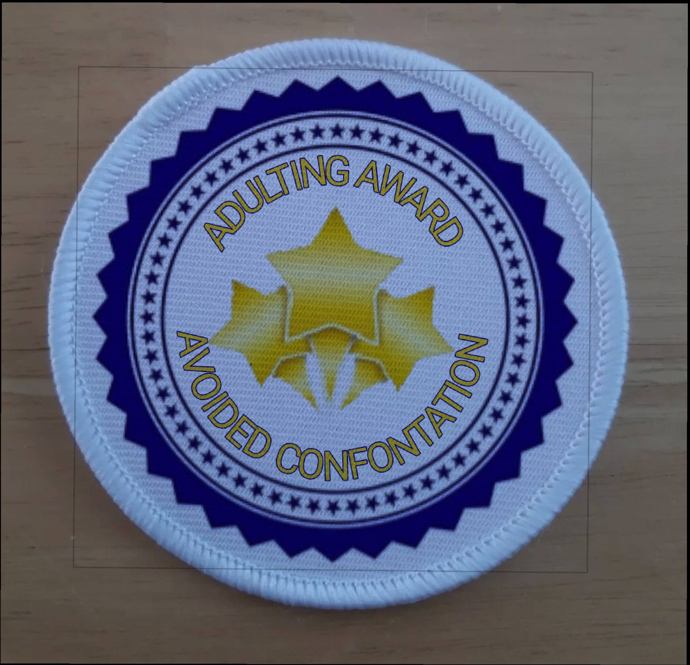 Achievement in Adulting 3 Inch Sublimation Patch - Etsy