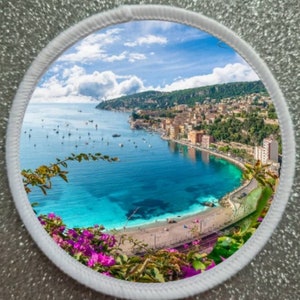 French Riviera South France 3 Inch patch badge
