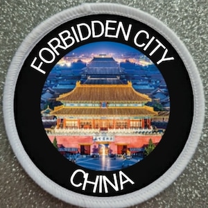 Verbotene Stadt China 3 Inch Aufnäher Abzeichen - Made in UK