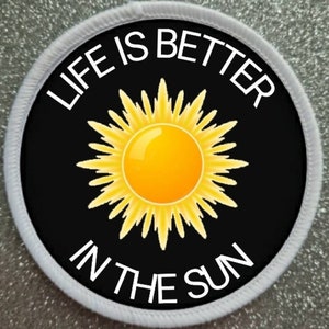 3 Inch The Sun patch badge