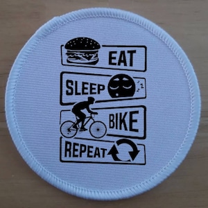 Cycling Cycle Fitness Bike Biking Sports patch badge