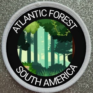 3 Inch Atlantic Forest South America patch badge