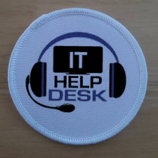 IT Help Desk Patch Anstecker