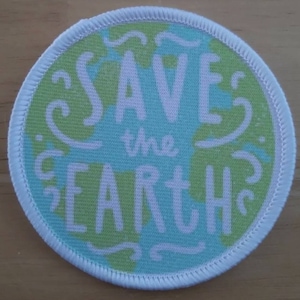 Save The Planet Patch badge