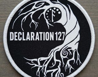 3" Declaration 127 patch padge