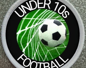 Under 10s Football 3" Patch Badge