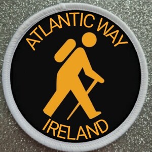 3 Inch Atlantic Way Ireland Sublimation Patch badge