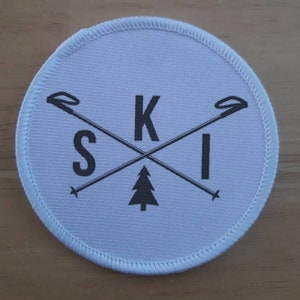 Ski patch badge