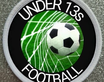 Under 13s Football 3" Patch Badge