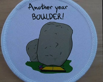 Another Year Boulder patch badge