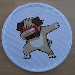 Pug patch badge