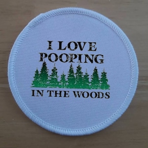 Wild Camping patch badge