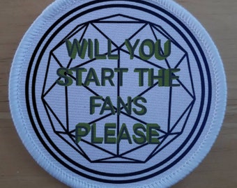 Voulez-vous commencer les fans, s'il vous plaît, insigne Crystal Maze