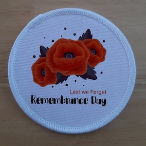 Remembrance Day patch badge