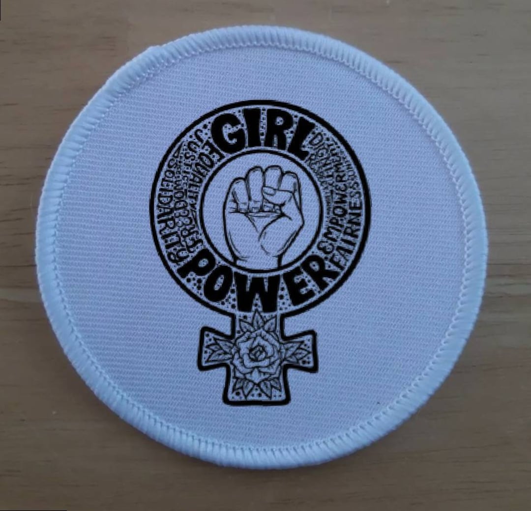 Girl Power Patch Badge Etsy