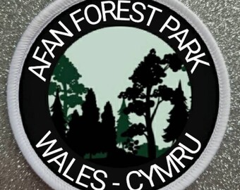 Afan Forest Park Wales 3 pollici patch badge